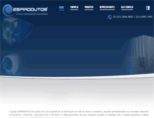 Tablet Screenshot of espirodutos.com.br